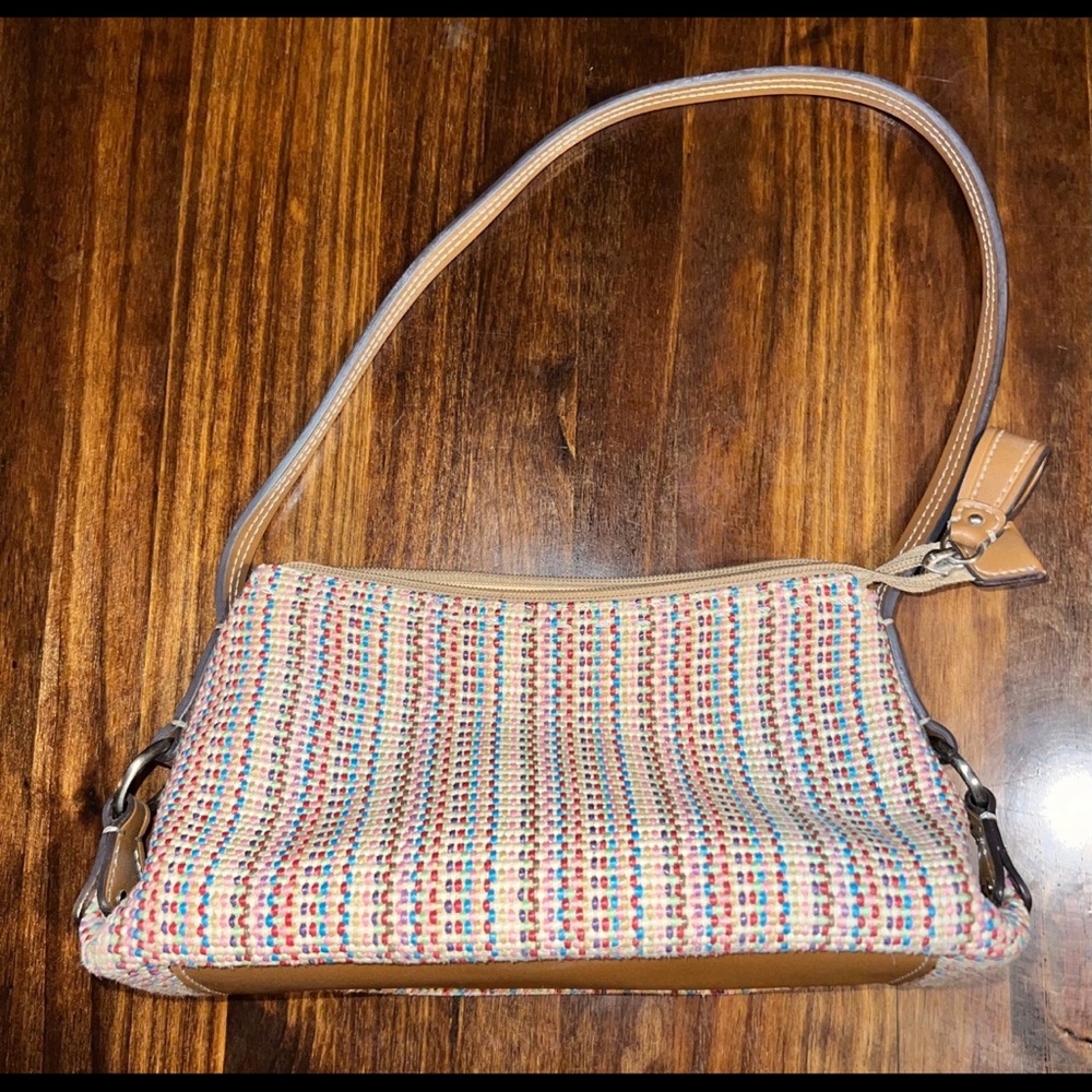 Fossil Multicolor Woven Mini Bag